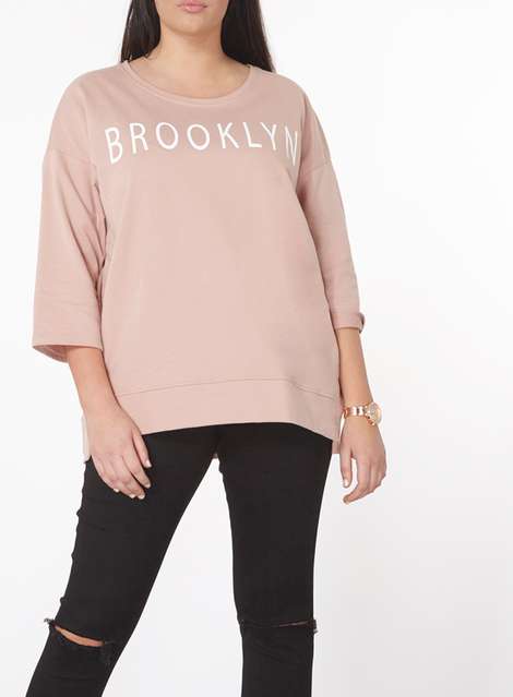 DP Curve Dusky Rose 'Brooklyn' Sweatshirt